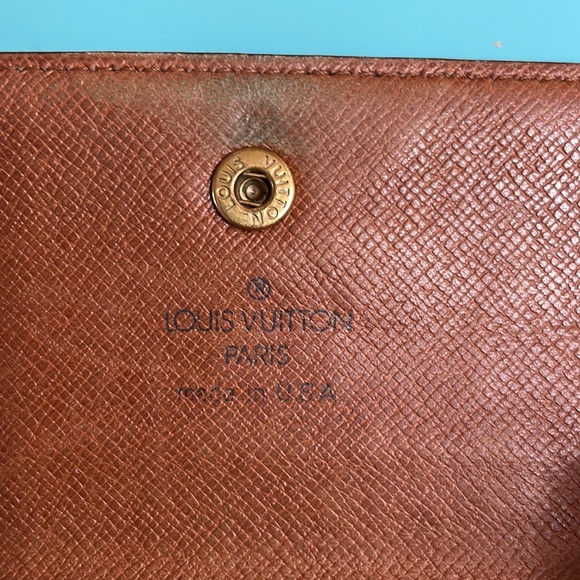 🟡 VINTAGE LOUIS VUITTON FULL SIZE WALLET - Picture 8 of 13